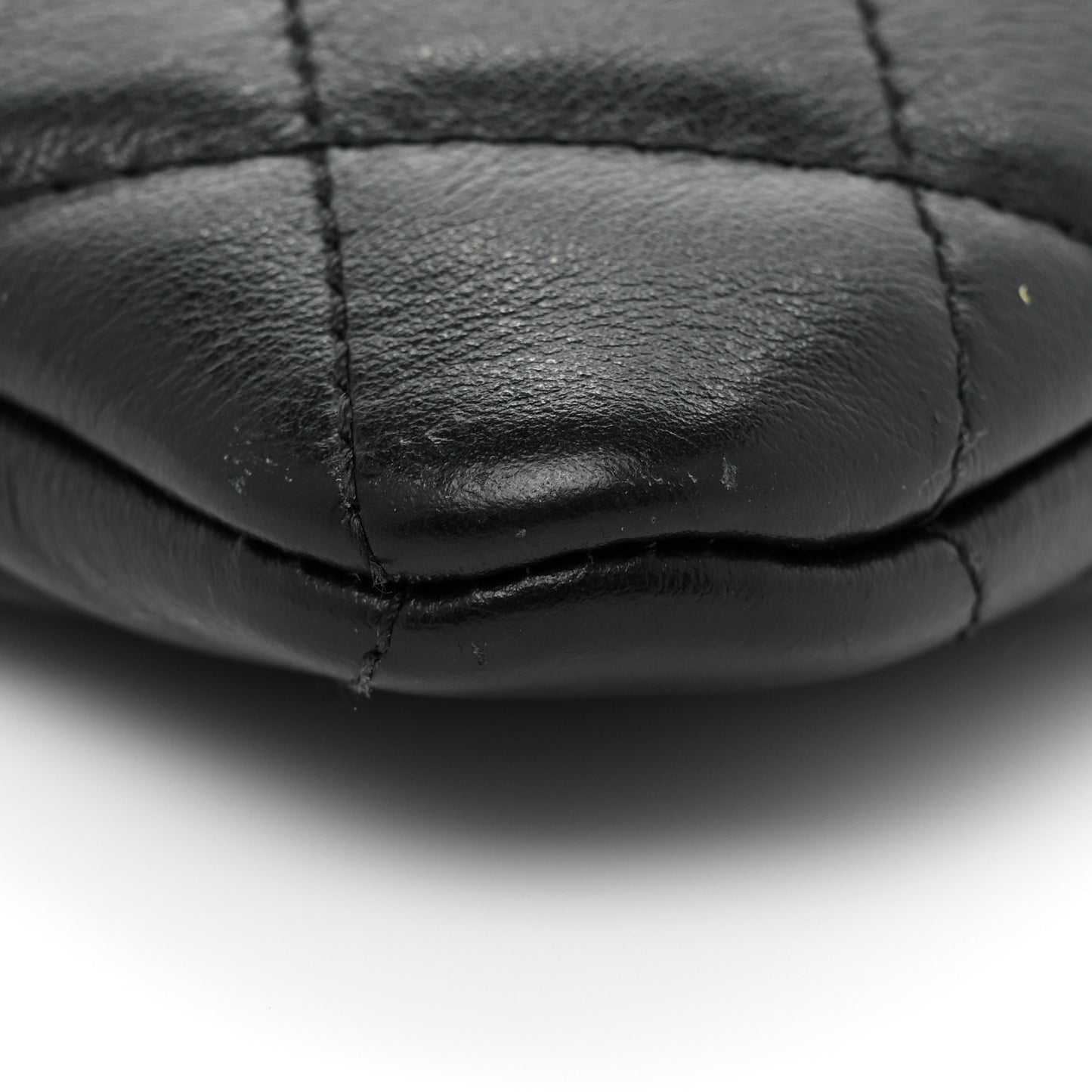 Lambskin Quilted Crossbody Black