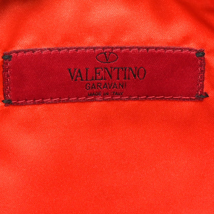 Valentino Garavani Vitello 1973 Small Rockstud Zip Pouch Multicolor 6 of 9
