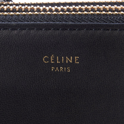 Celine Lambskin Small Trio Crossbody Bag Black 10 of 11