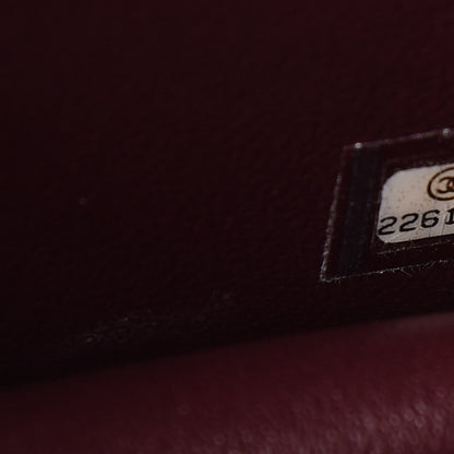 Chanel Metallic Calfskin Mini Propeller Flap Charcoal 7 of 13