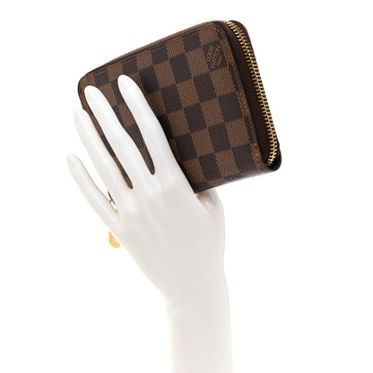 Louis Vuitton Damier Ebene Zippy Compact Wallet 2 of 7