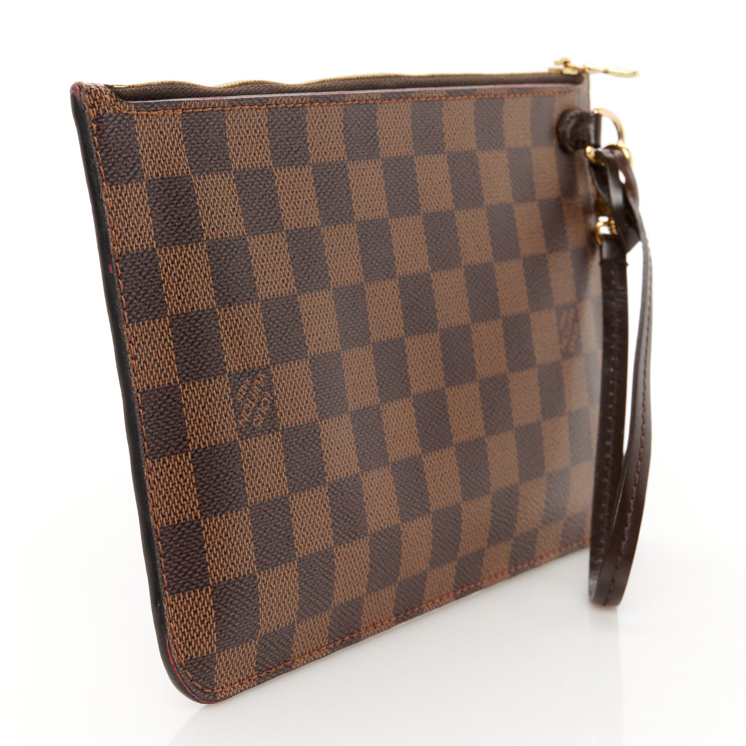 Louis Vuitton Damier Ebene Neverfull MM GM Pochette 3 of 8