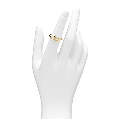 Cartier 18K Yellow Gold Small Juste Un Clou Ring 52 6 2 of 5