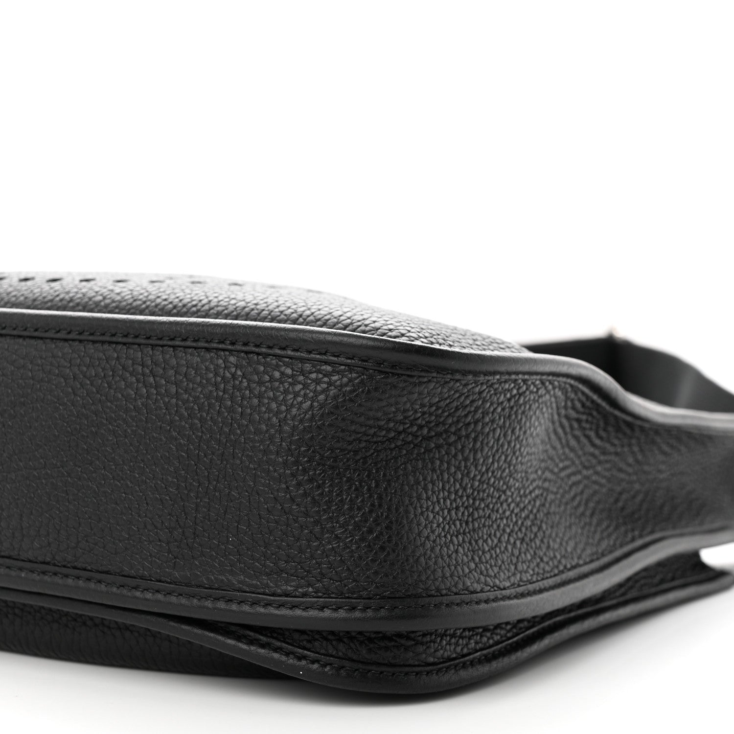 Hermes Taurillon Clemence Evelyne III PM Black 10 of 11