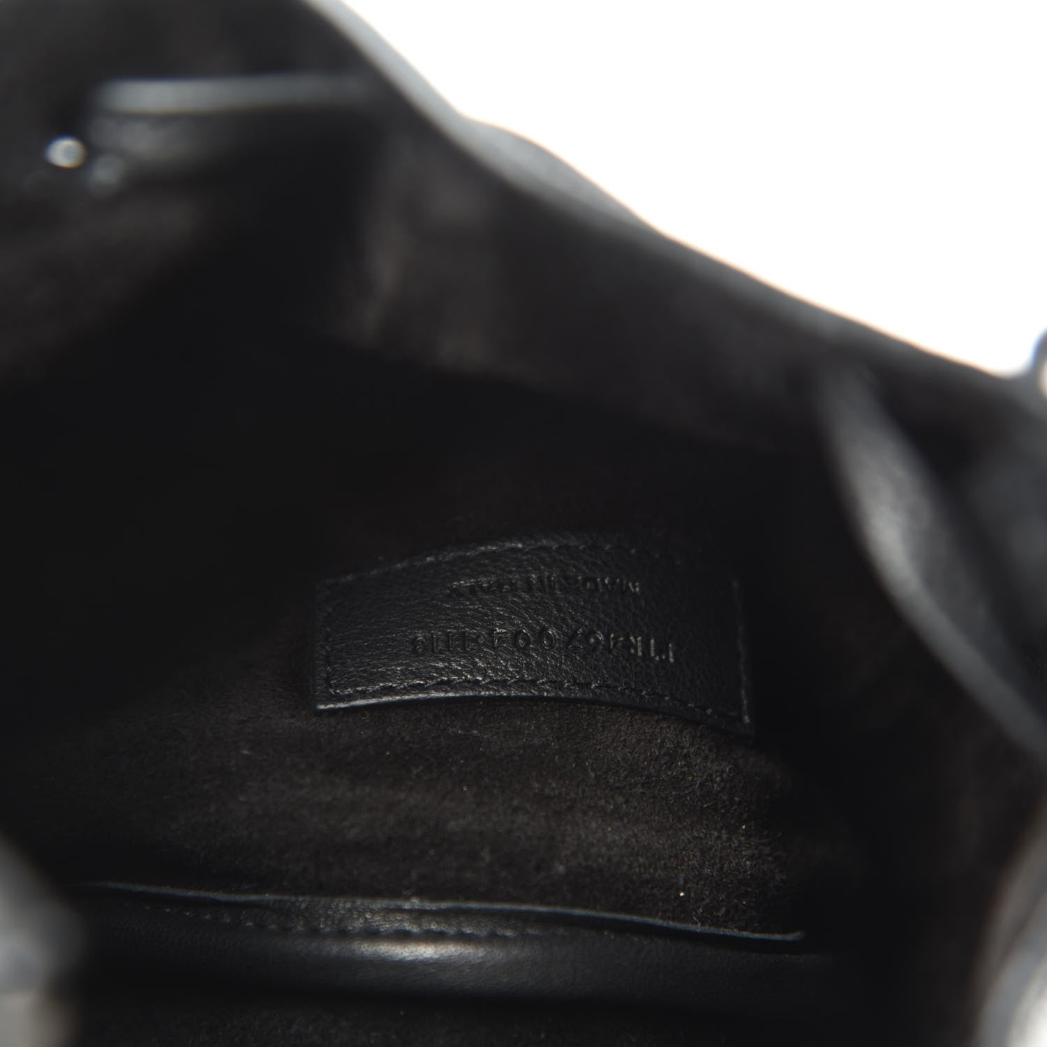 Saint Laurent Calfskin Small Anja Bucket Black 9 of 10