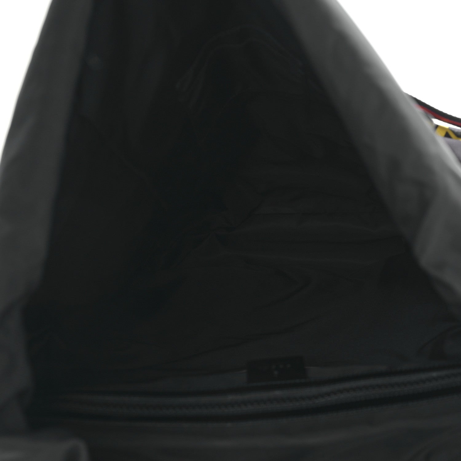 Gucci Techno Canvas GucciGhost Double Buckle Backpack Black New Acquamarine 4 of 8