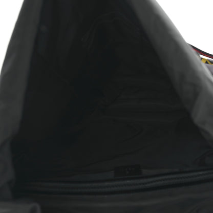 Gucci Techno Canvas GucciGhost Double Buckle Backpack Black New Acquamarine 4 of 8