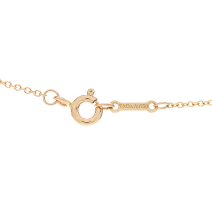 Tiffany 18K Yellow Gold Diamond Paloma Picasso Double Loving Heart Pendant Necklace 4 of 6