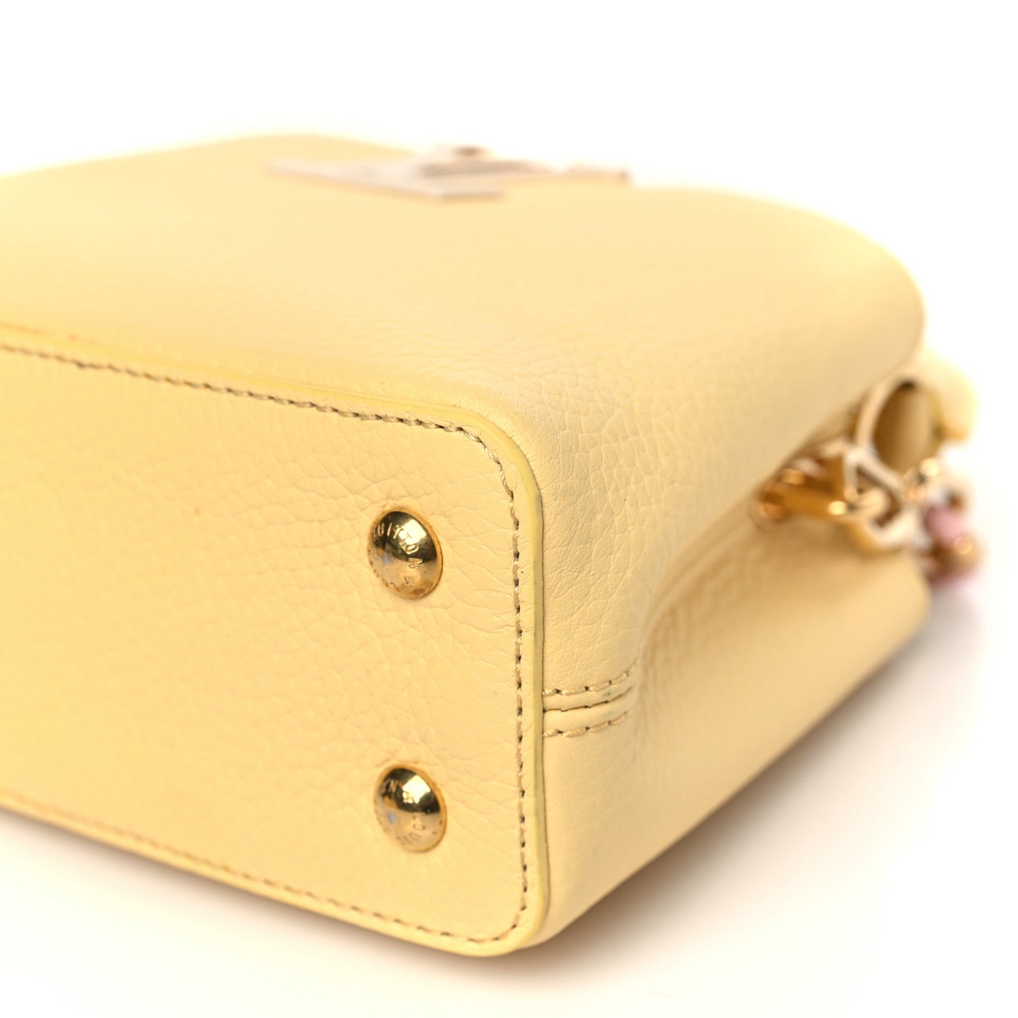 Taurillon Mini Capucines Jaune Plume