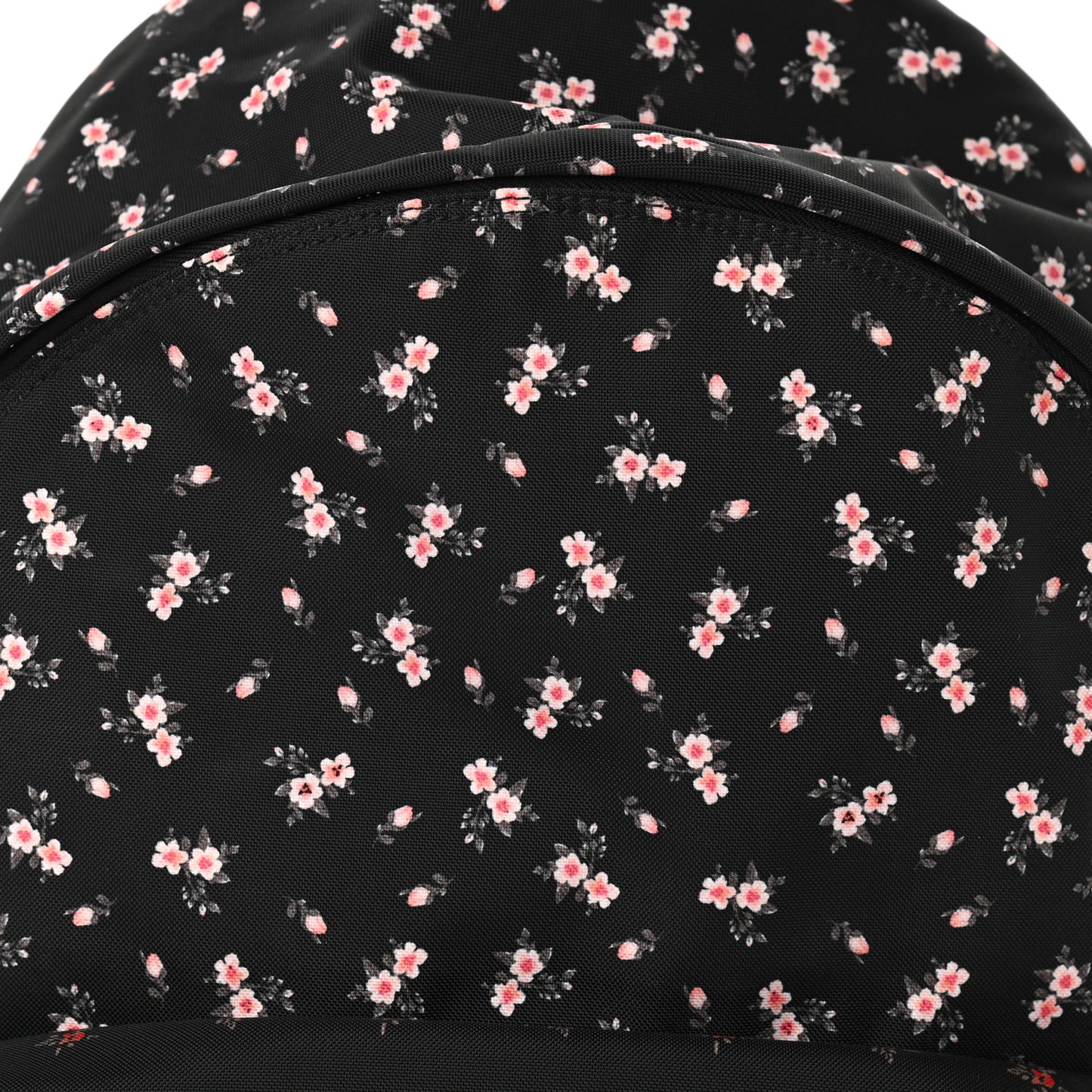 Tech Twill Nylon Hibiscus Print Backpack Multicolor