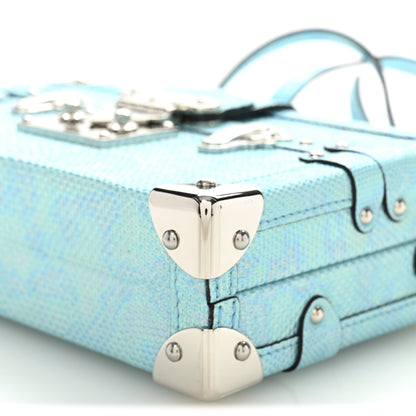 Louis Vuitton Karung Petite Malle Blue Petrol 9 of 10