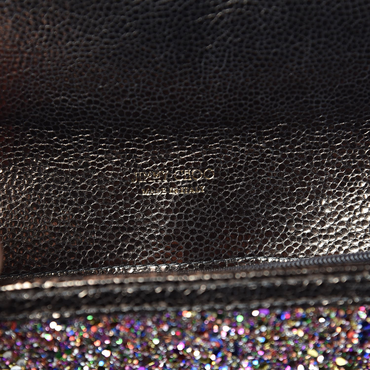 Jimmy Choo Glitter Reese Clutch Wallet Multicolor 7 of 14