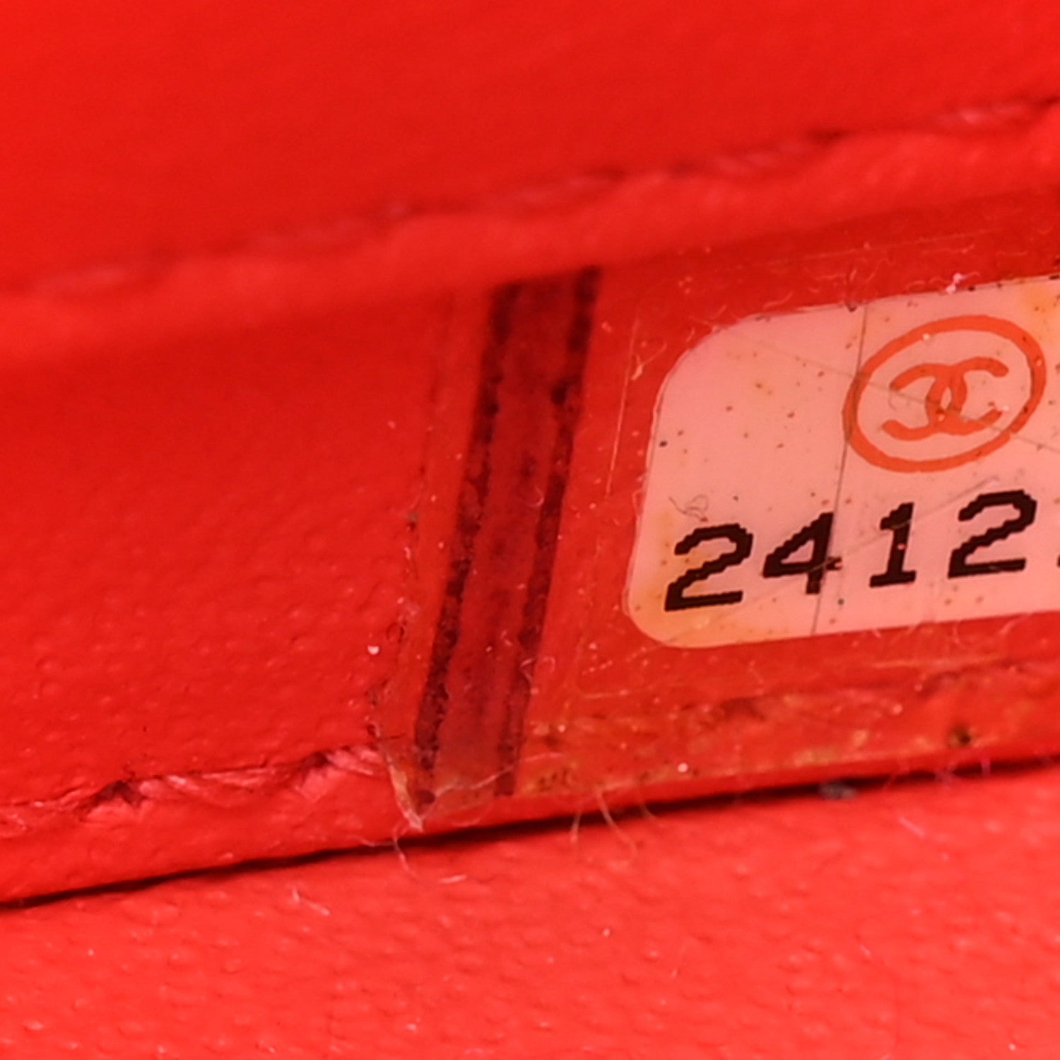 Chanel Caviar Quilted Small CC Filigree Vanity Case Coral 7 of 10