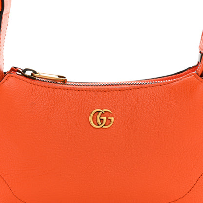 Gucci Goatskin Mini Aphrodite Shoulder Bag Orange 8 of 11