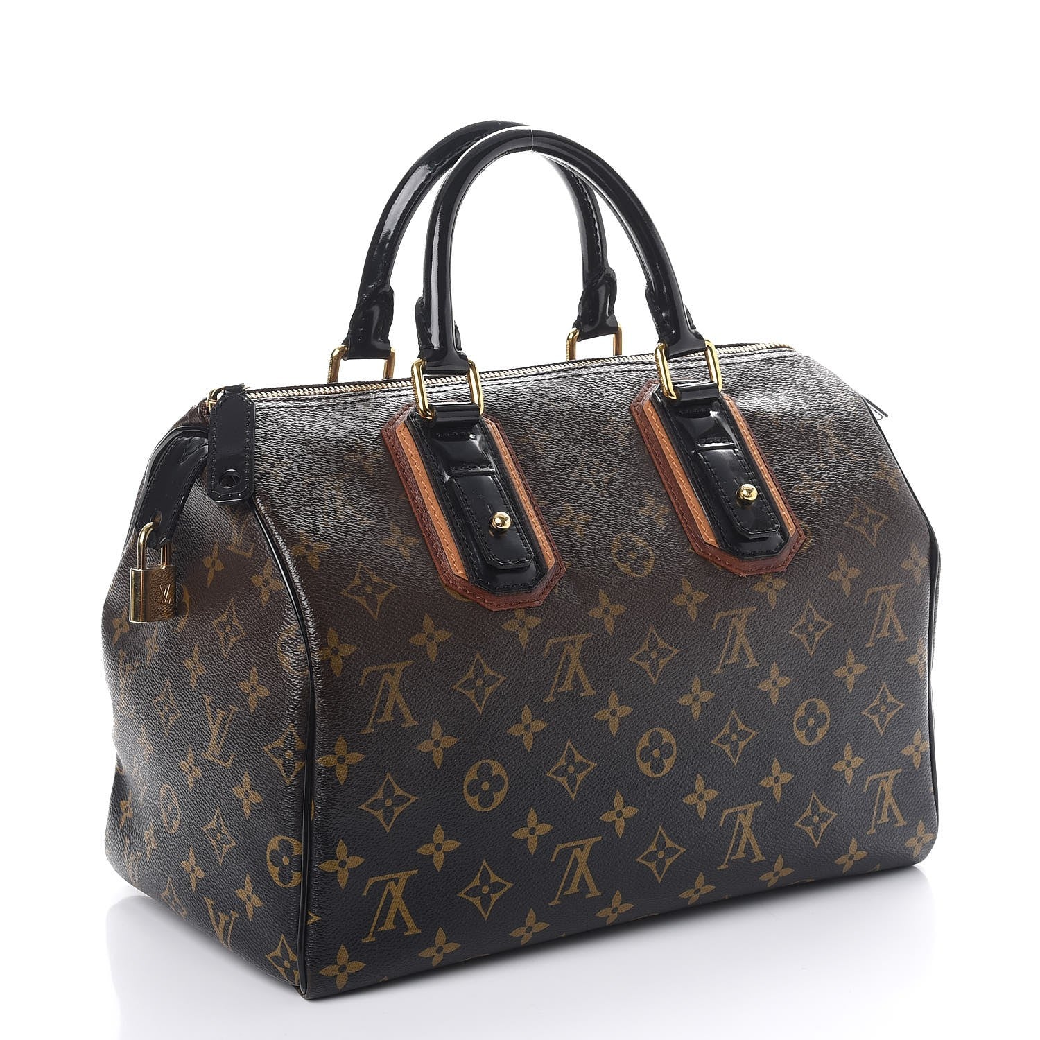 Louis Vuitton Monogram Mirage Speedy 30 Black 3 of 9