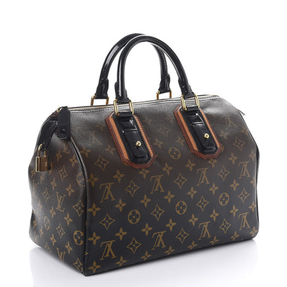 Louis Vuitton Monogram Mirage Speedy 30 Black 3 of 9