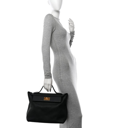 Hermes Togo Swift 24/24 35 Black 2 of 11