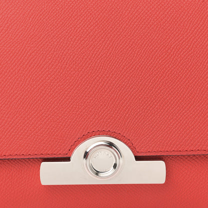 Moynat Carat Calfskin Rejane BB Coral 7 of 10
