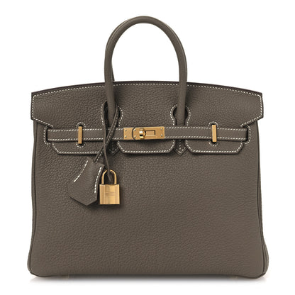 Hermes Togo Birkin 25 Etoupe 1 of 13