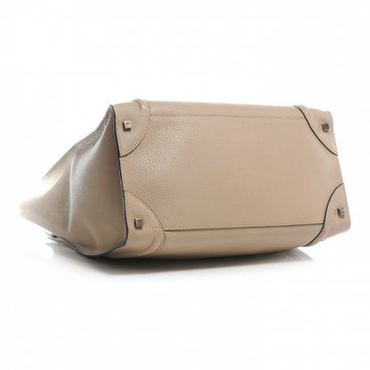 Celine Drummed Leather Medium Luggage Dune 6 of 9