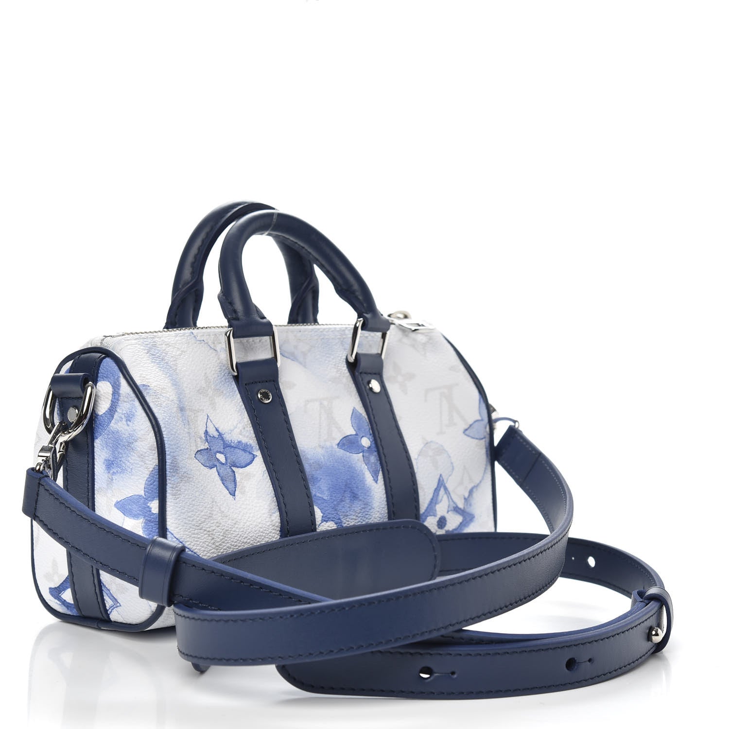 Louis Vuitton Monogram Watercolor Keepall XS Blue 3 of 8
