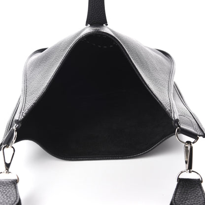 Hermes Taurillon Clemence Evelyne III GM Black 5 of 11