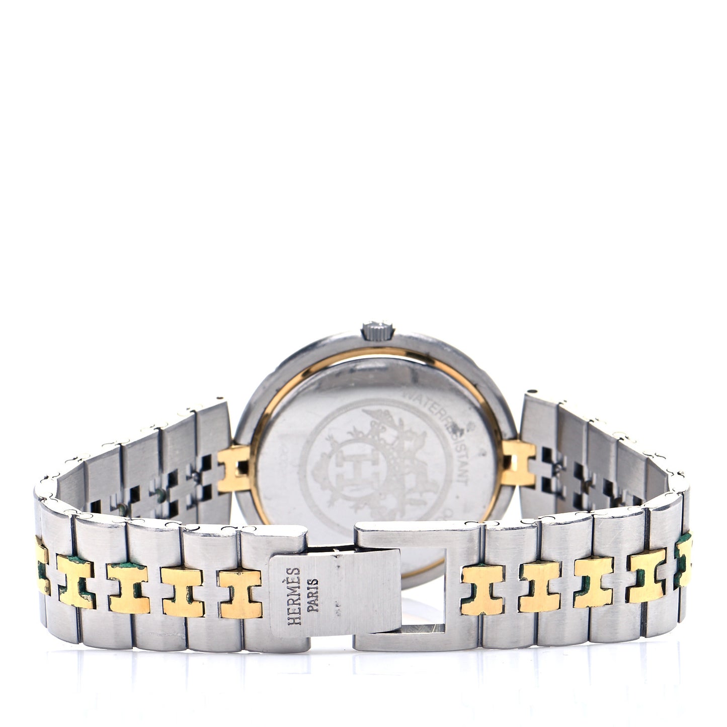 Stainless Steel 33mm Clipper Quartz Watch White