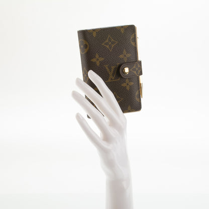Louis Vuitton Monogram Mini Agenda Cover with Pencil 2 of 6