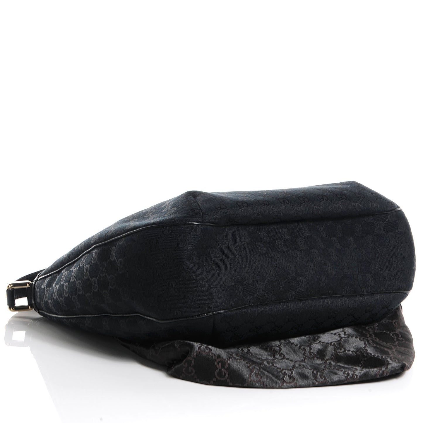 Monogram New Ladies Web Large Hobo Black
