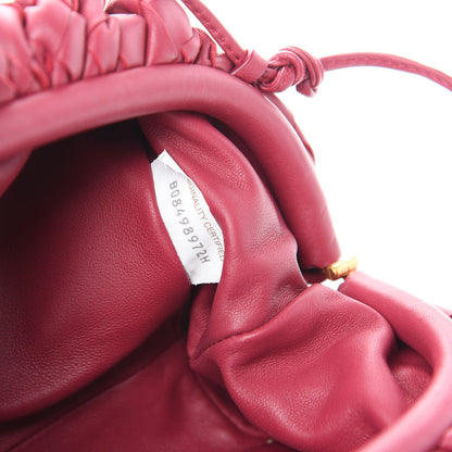 Bottega Veneta Nappa Intrecciato The Mini Pouch Amaranto 7 of 10