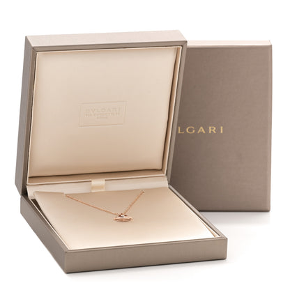 Bulgari 18K Rose Gold Diamond Divas' Dream Openwork Pave Pendant Necklace 7 of 7