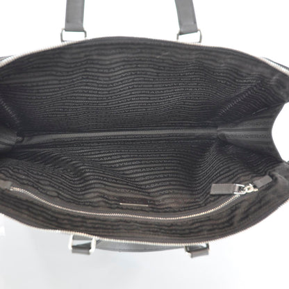 Prada Saffiano Briefcase Grey 10 of 11