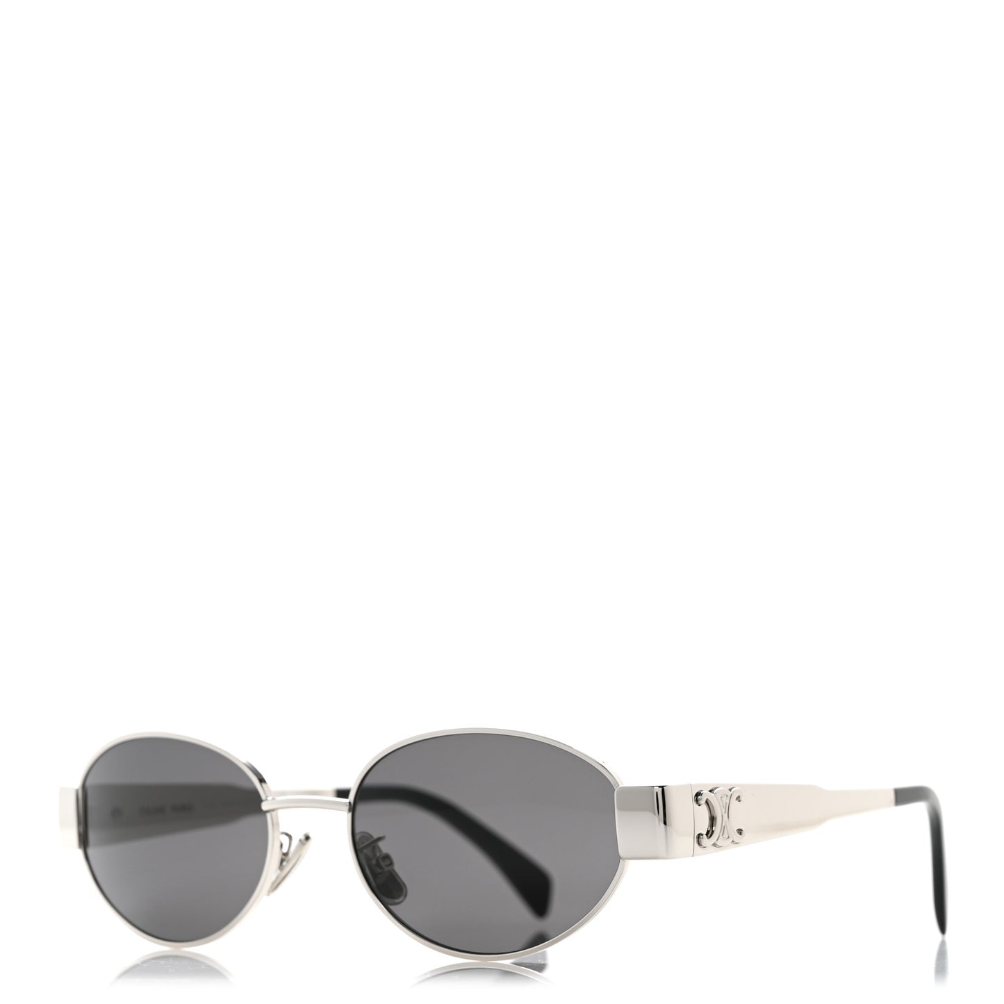 Metal Triomphe 01 Sunglasses CL40235U Silver Black
