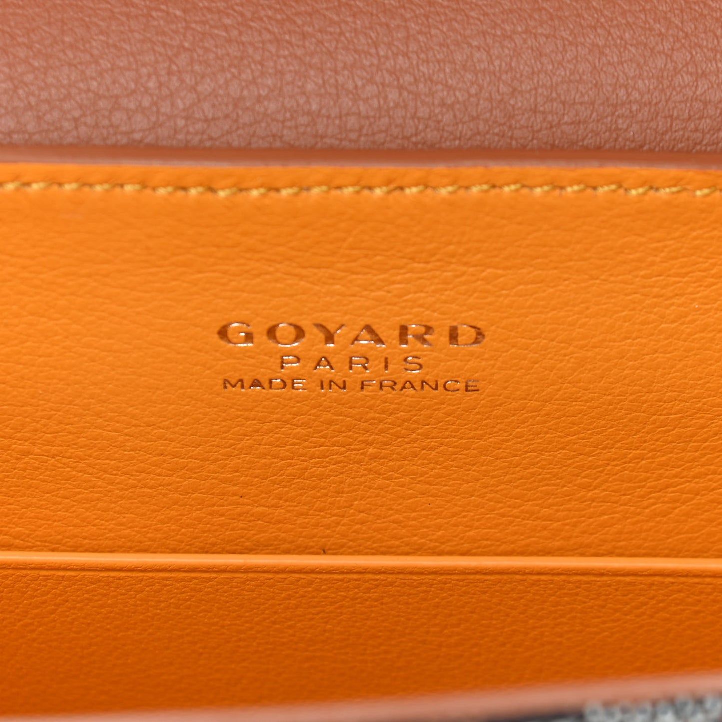 Goyardine Mini Saigon Black Gold