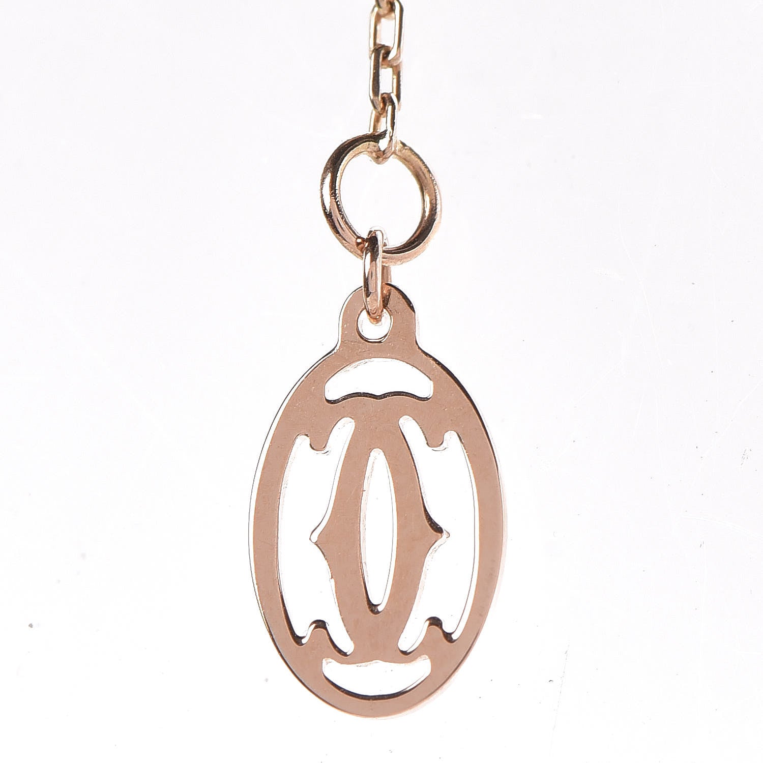Cartier 18K Pink Gold Diamond D'Amour Heart Pendant Necklace 6 of 6
