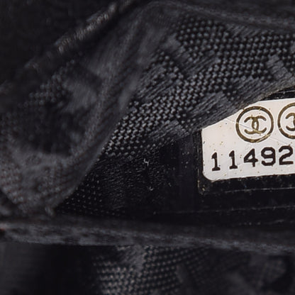 Chanel Lambskin Quilted Mini Chocolate Bar Camellia Flap Black 8 of 8