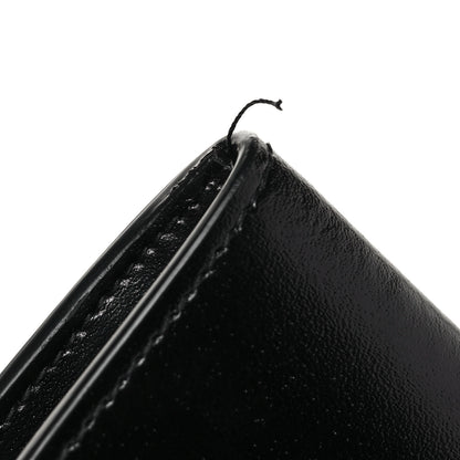 Saint Laurent Smooth Shiny Calfskin Monogram Uptown Baby Pouch Black 9 of 10