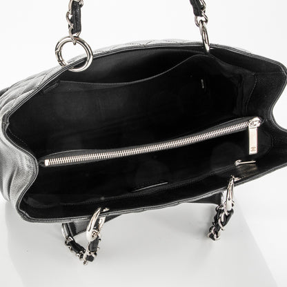 Chanel Caviar Quilted Grand Shopping Tote GST Black 5 of 7