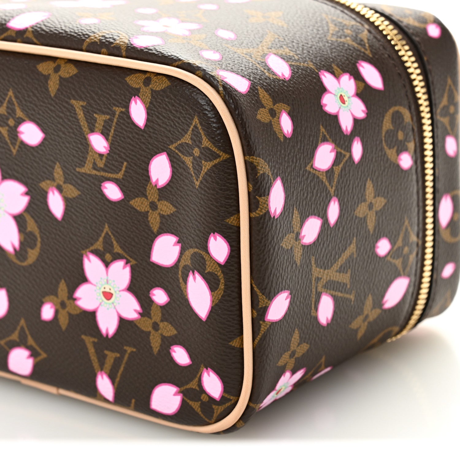 Louis Vuitton LV X TM Monogram Cherry Blossom Nice Mini Sakura Brown 8 of 8