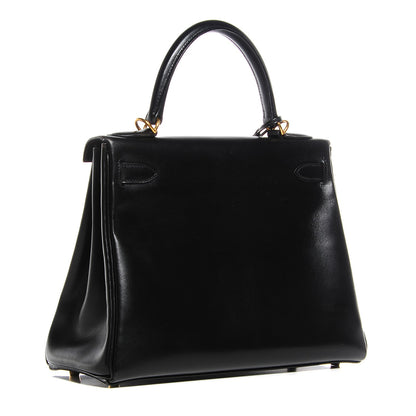 Hermes Box Kelly Retourne 28 Black 3 of 24
