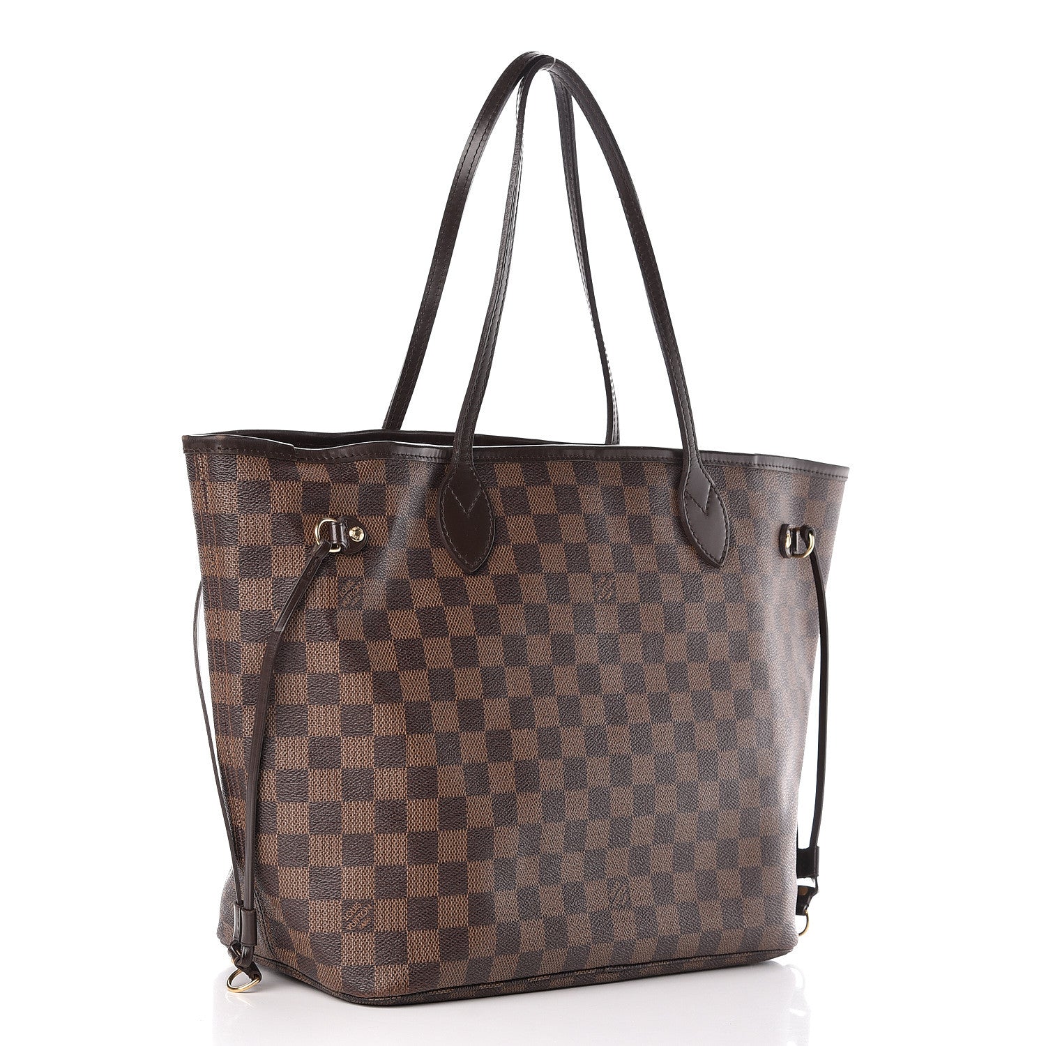 Louis Vuitton Damier Ebene Neverfull MM 3 of 13