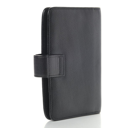 Chanel Grained Calfskin CC Button Pocket Agenda Cover Black 2 of 6