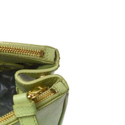 Prada Saffiano Medium Double Zip Galleria Tote Prato 12 of 12