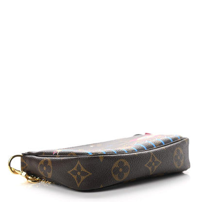 Louis Vuitton Monogram 2020 Christmas Animation Roller Coaster Mini Pochette Accessories Pivoine 4 of 8