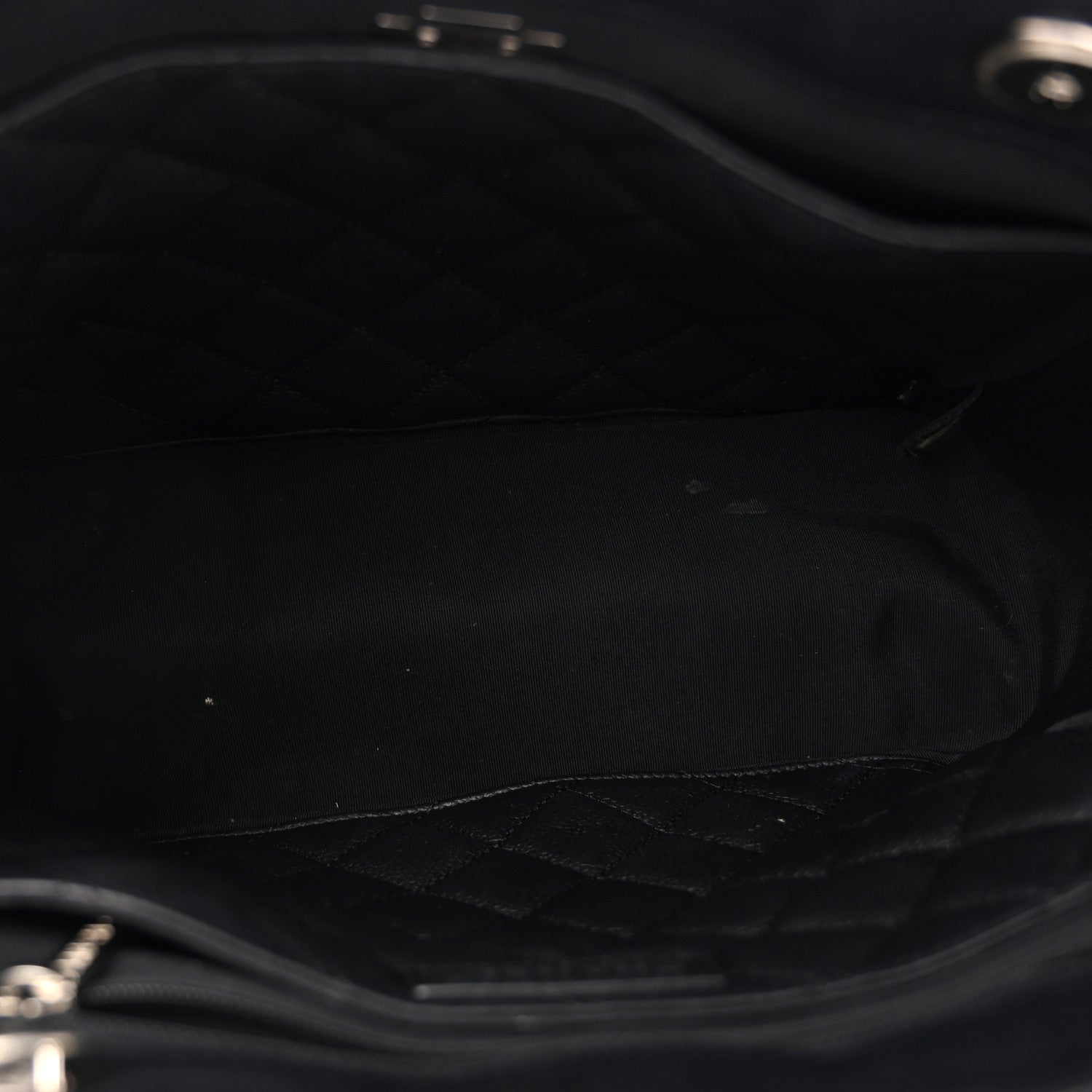Chanel Caviar Quilted Small CC Box Shopping Tote Black 5 of 15