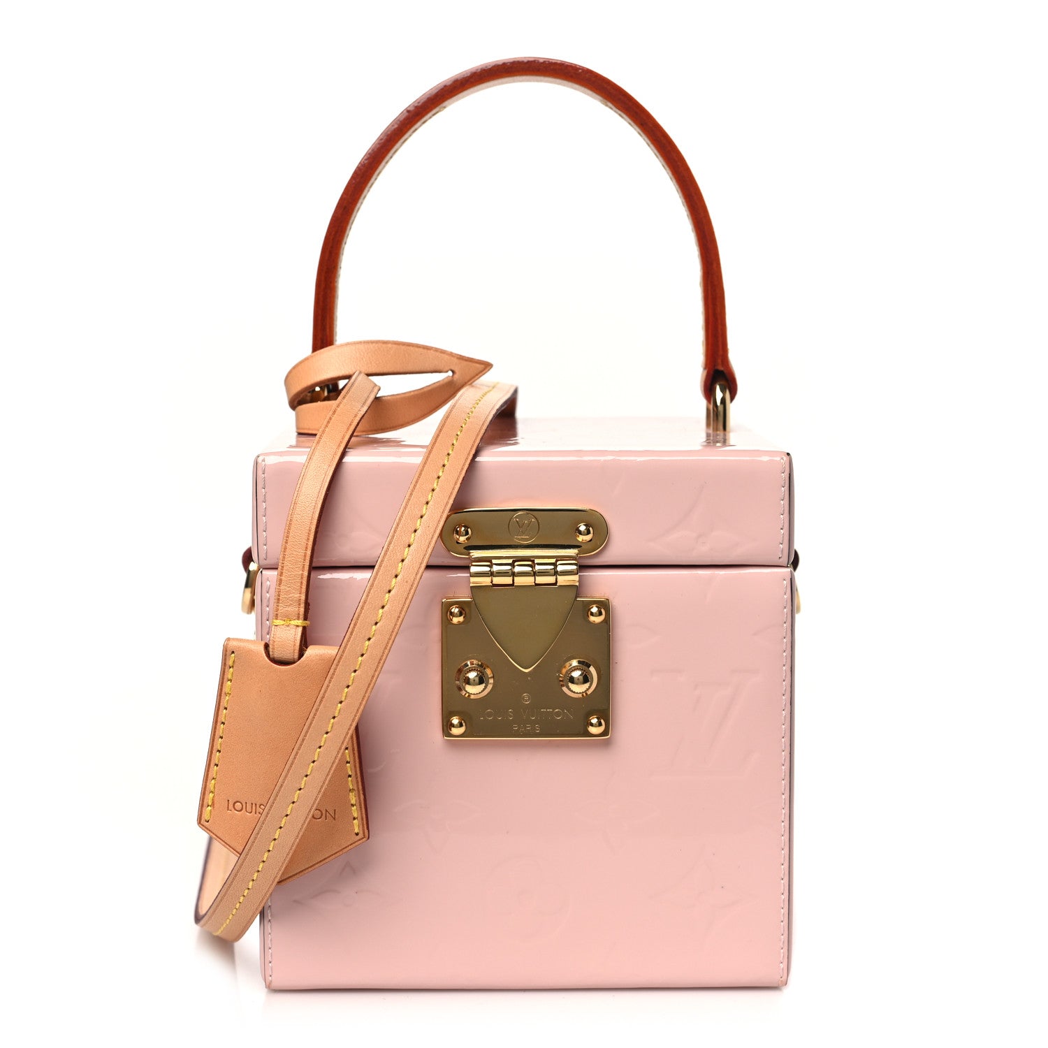 Louis Vuitton Vernis Bleecker Box Rose Ballerine 1 of 9