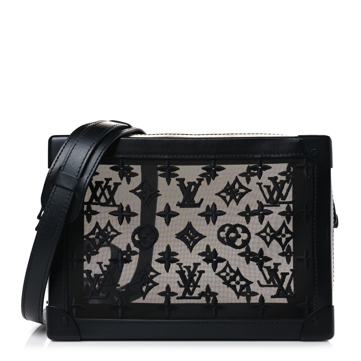 Louis Vuitton Monogram See Through Soft Trunk Black 1 of 9