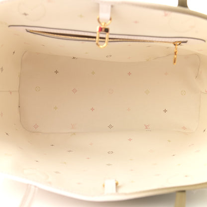 Louis Vuitton Monogram Giant Spring In The City Neverfull MM Sunset Kaki 6 of 11
