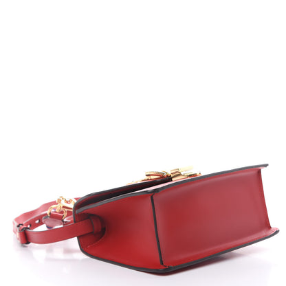 Gucci Calfskin Mini Sylvie Top Handle Bag Hibiscus Red 4 of 10