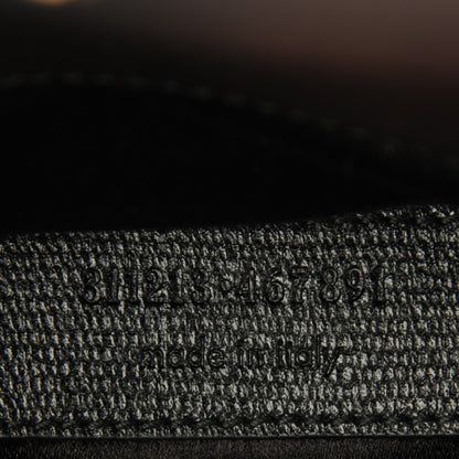 Saint Laurent Textured Calfskin Classic Y Ligne Clutch Black 7 of 8